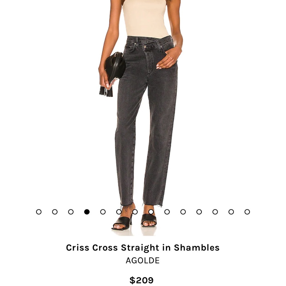 Agolde Criss Cross Jeans